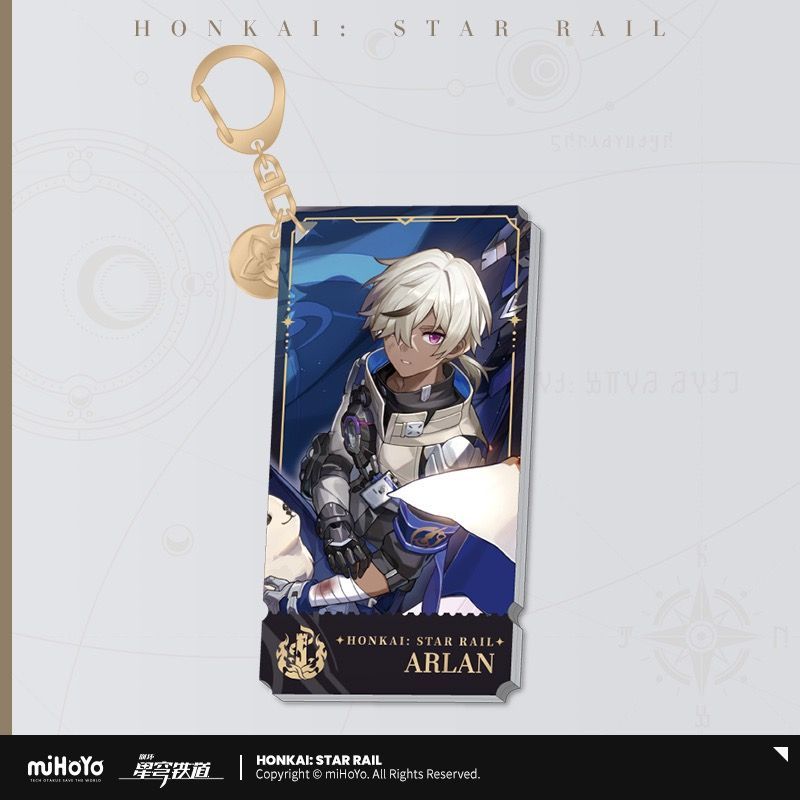 崩壊：スターレイル 星鉄LANDシリーズ アクリルキーホルダー 開拓者(男)：グッズ(輸入) | ステラワース