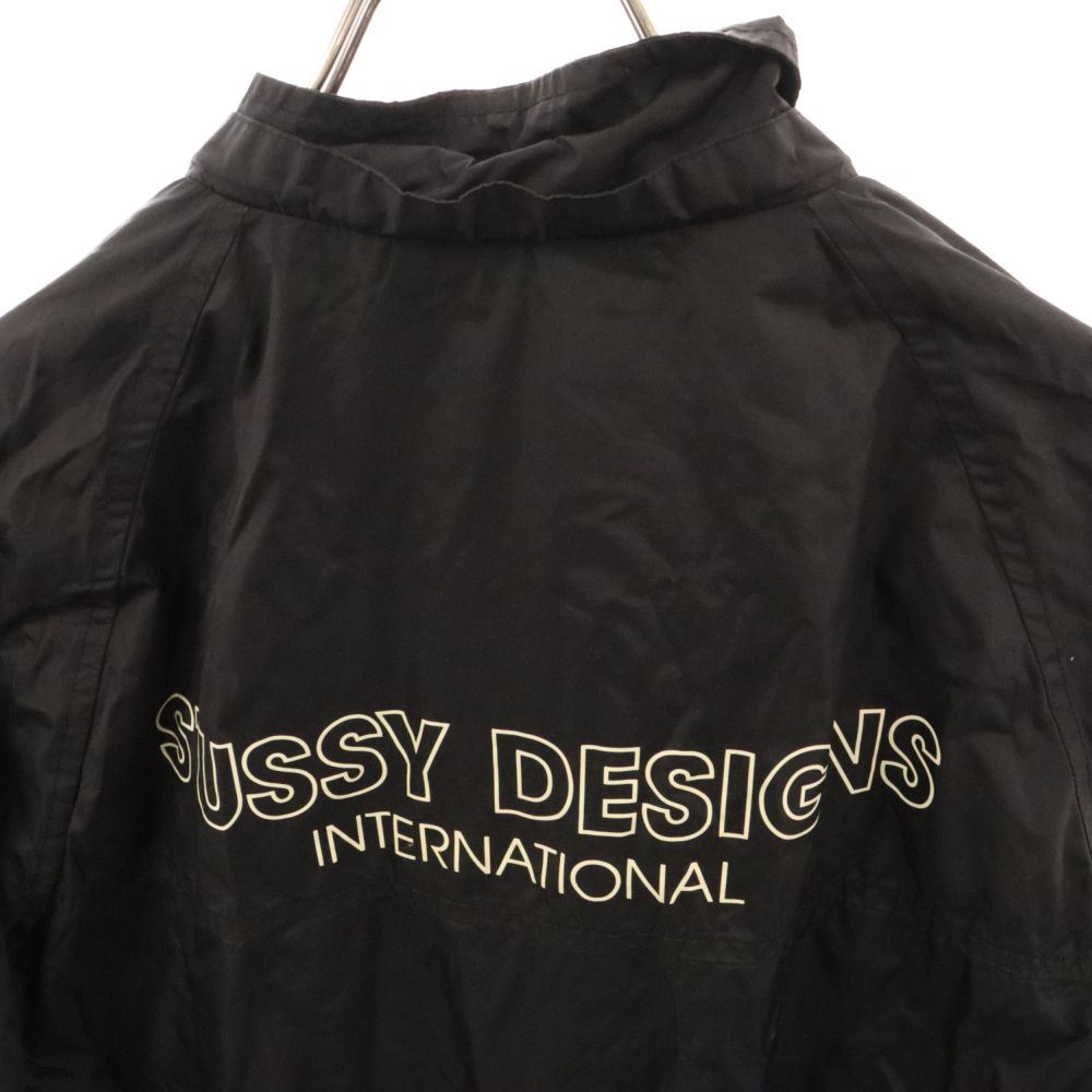 STUSSY (ステューシー) ワンポイントロゴ ナイロン トラックジャケット