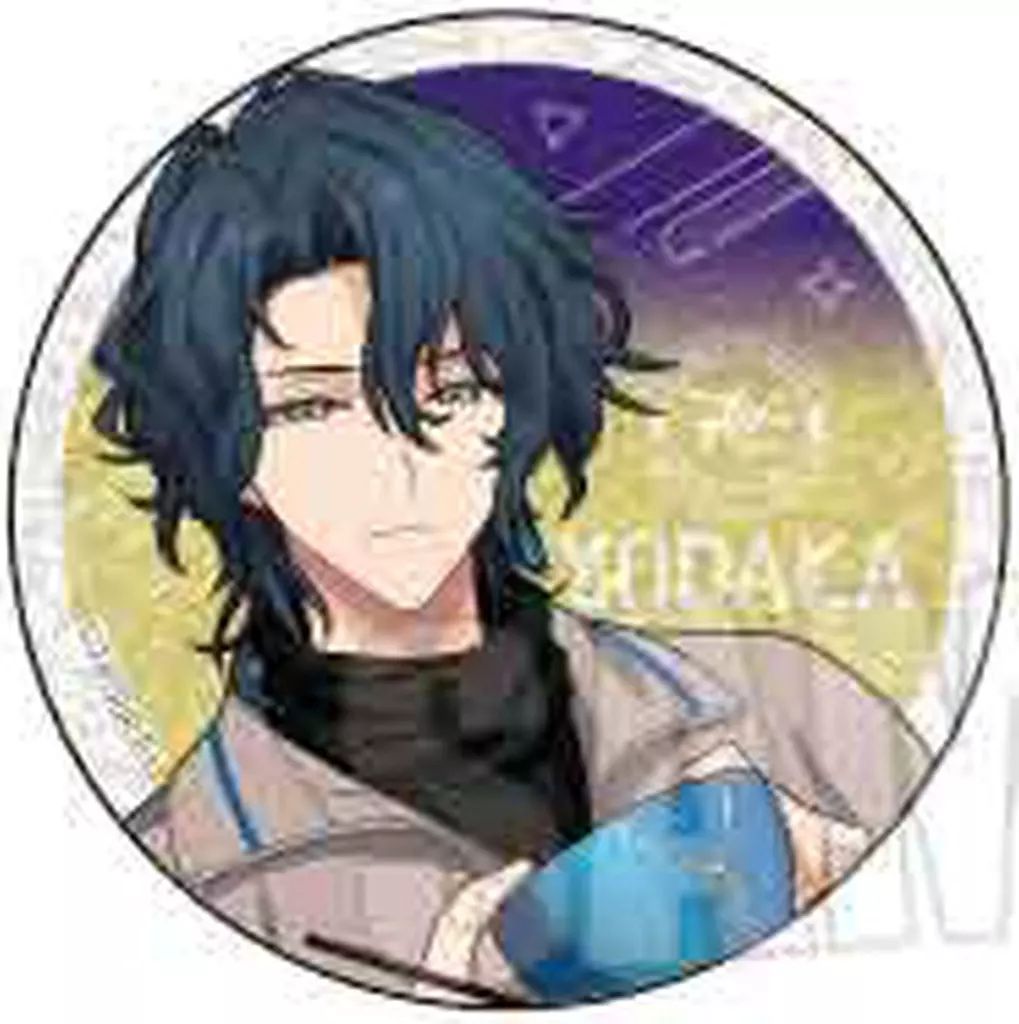 中古】バッジ・ビンズ 棗夜鷹 「トレーディンググリッター缶バッジ