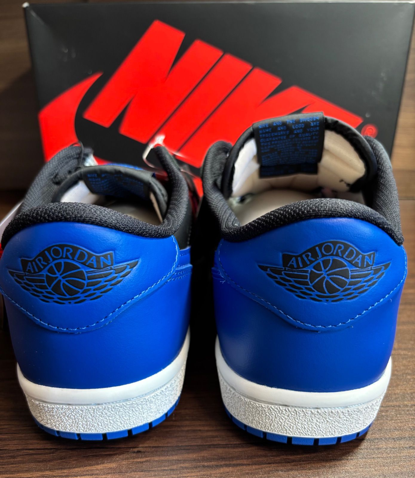 新古品・未使用NIKE エアジョーダン 1 LOW '85 ロイヤル 26.5 Nike Air Jordan 1 Low '85 