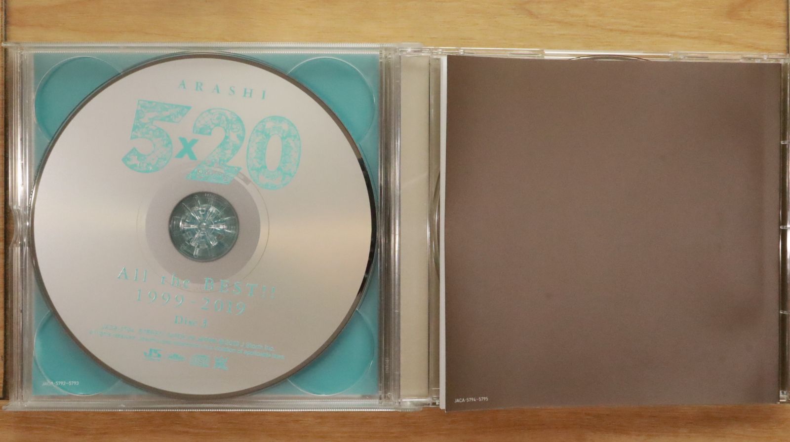 国内盤CD☆嵐/Arashi□ 5×20 All the BEST!! 1999-2019 (通常盤) (4CD