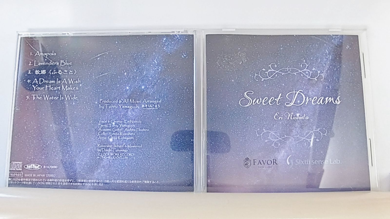 中古CD☆西田衣里/Iori Nishida□ Sweet Dreams □+++++++B00305/【盤