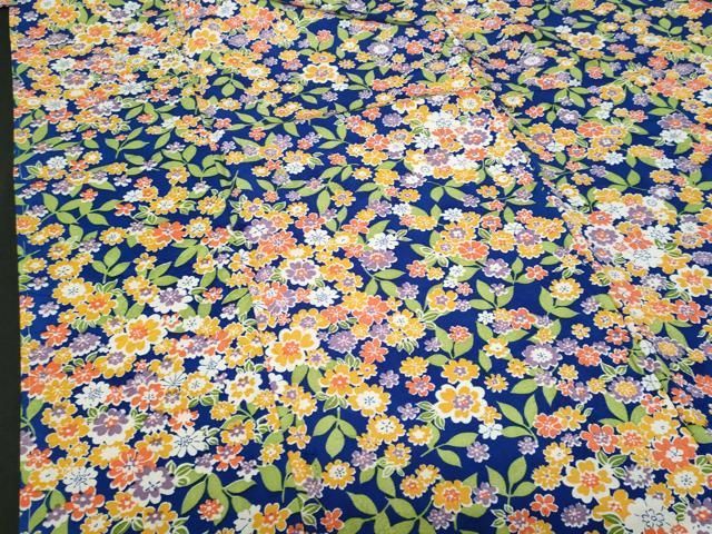 新品 通販ファッション - 平和屋着物□上質な小紋 枝花文 正絹