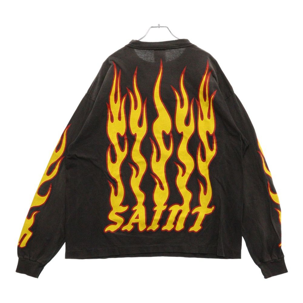 SAINT MICHAEL (セントマイケル) 24AW LS TEE/SOUL ON FIRE