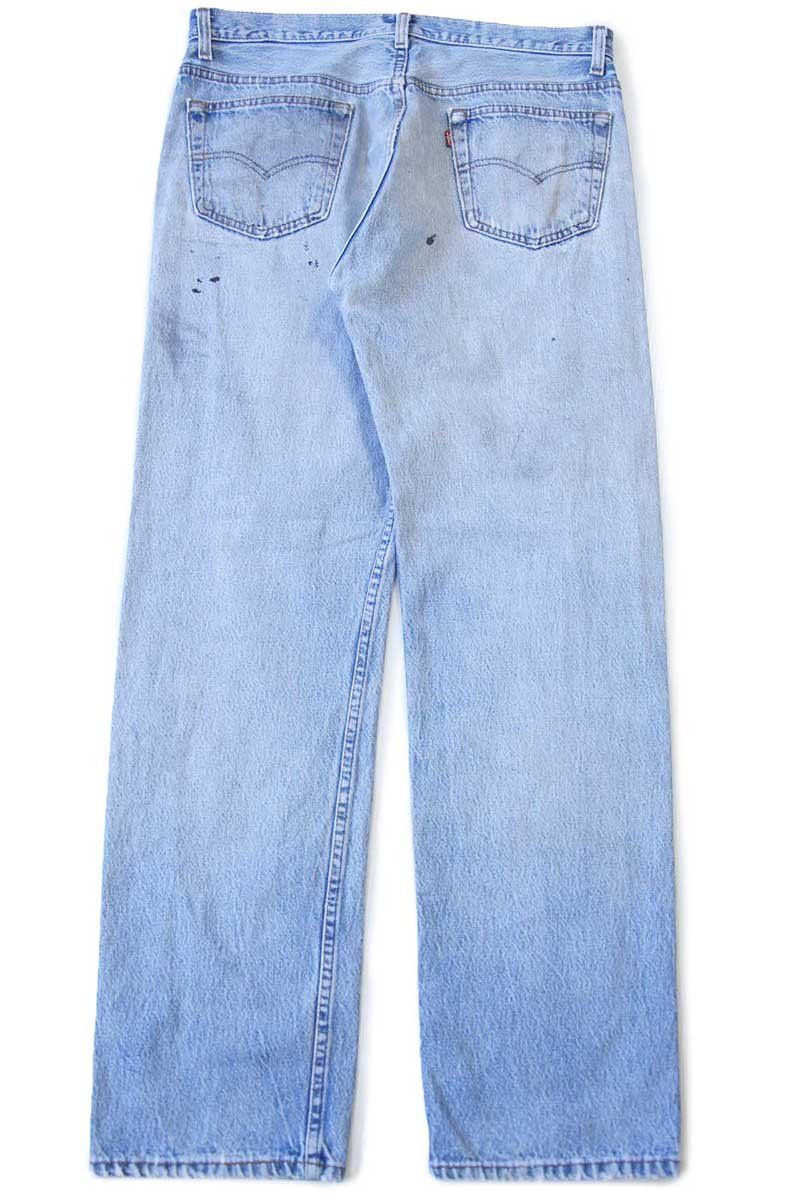 【Levi's】90s リーバイス501 USA ダメージ ボロ古着 90s USA製 Levi\u0027sリーバイス 501 ダメージ デニムパンツ W35 L32☆194