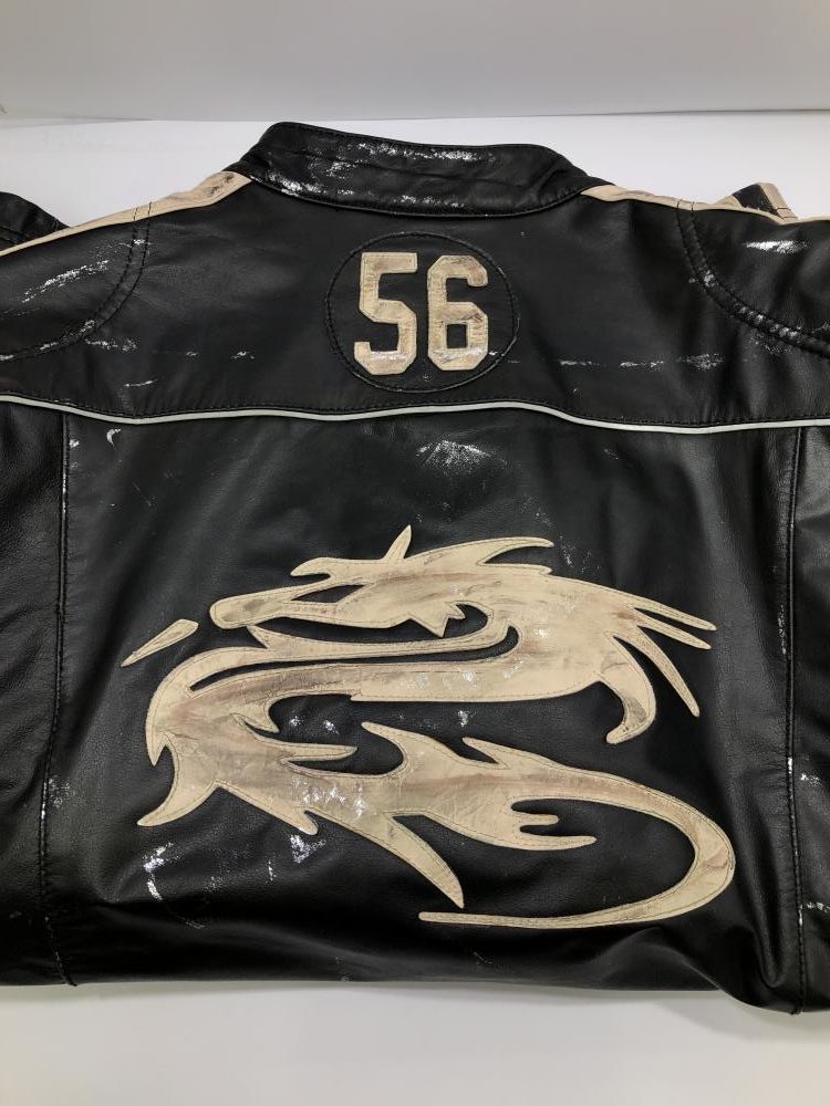 ARLEN ALEN NESSアレンネス レザージャケット ブラック XLW インナー