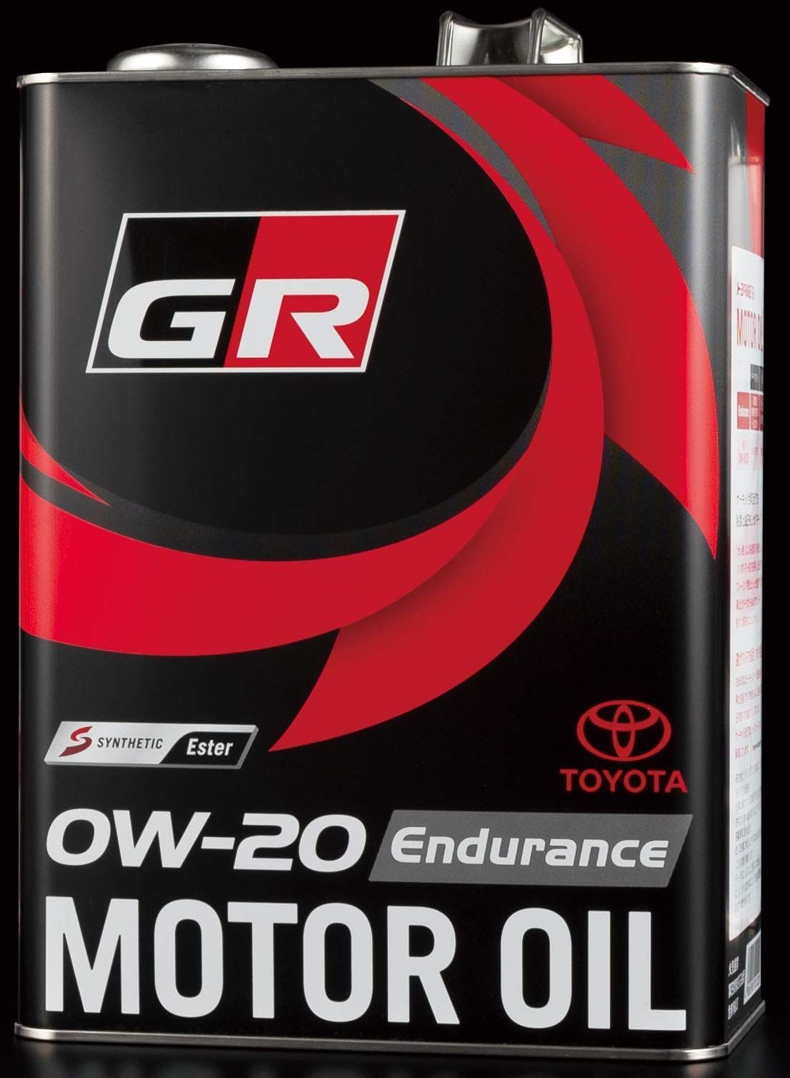 Racing トヨタ純正 GAZOO GR MOTOR OIL Endurance TOYOTA 0W-20 4L エンジンオイル 08880-13505
