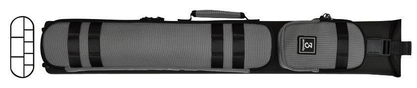 3 Seconds CSB3B/5S-8 ダブルショルダー ハードケース （ブラック