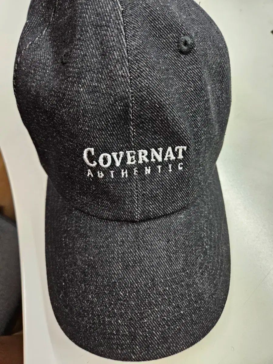 COVERNAT(カバーナット) デニム ブラック ボールキャップ