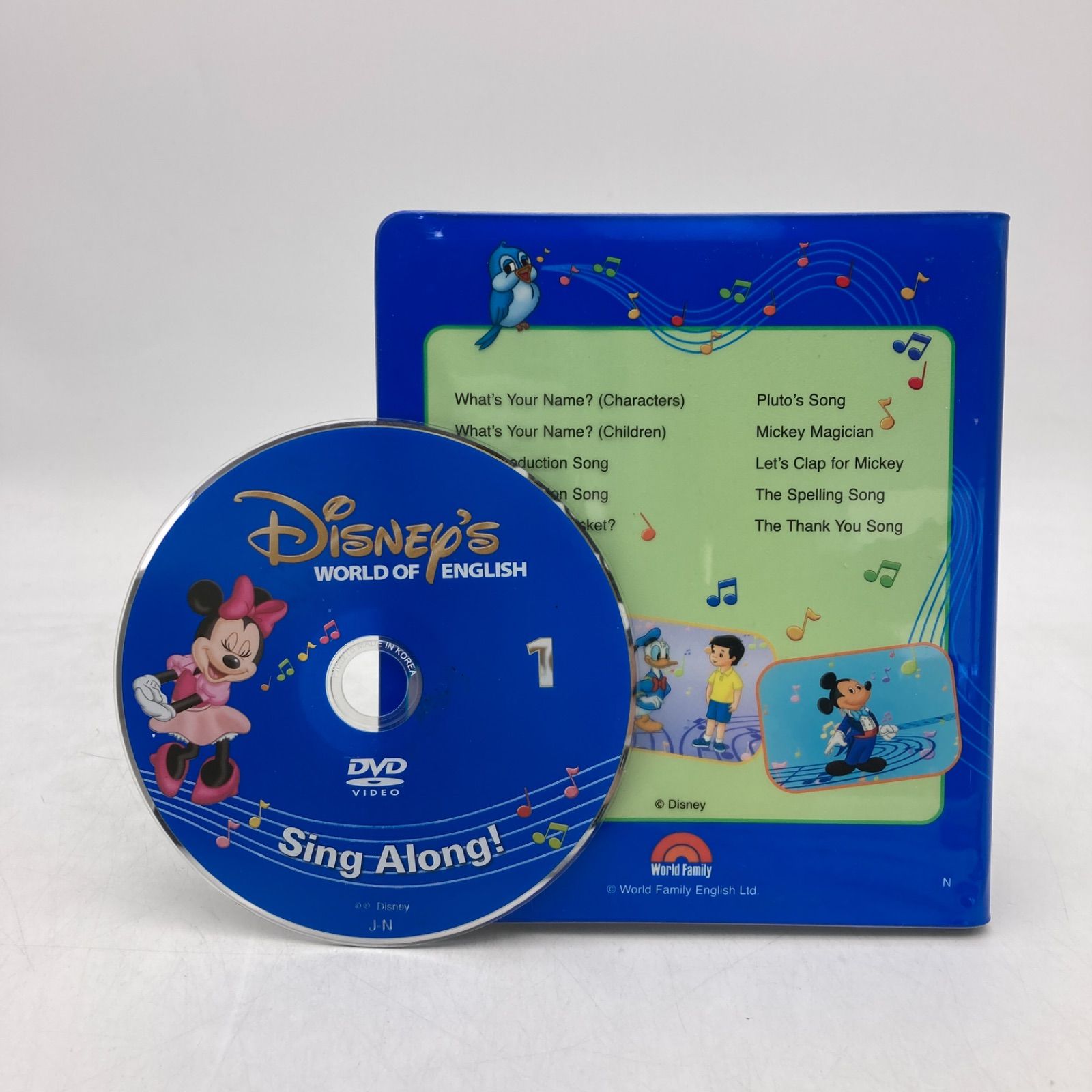 シングアロング　新子役DVD　ディズニー英語システム　DWE　308526 シングアロング 新子役DVD ディズニー英語システム DWE 1000526 - メルカリ