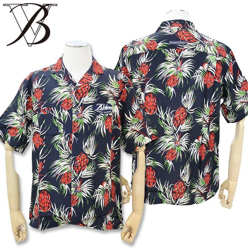 m's braque エムズブラック ALOHA SHIRT 花柄シャツ エムズブラック