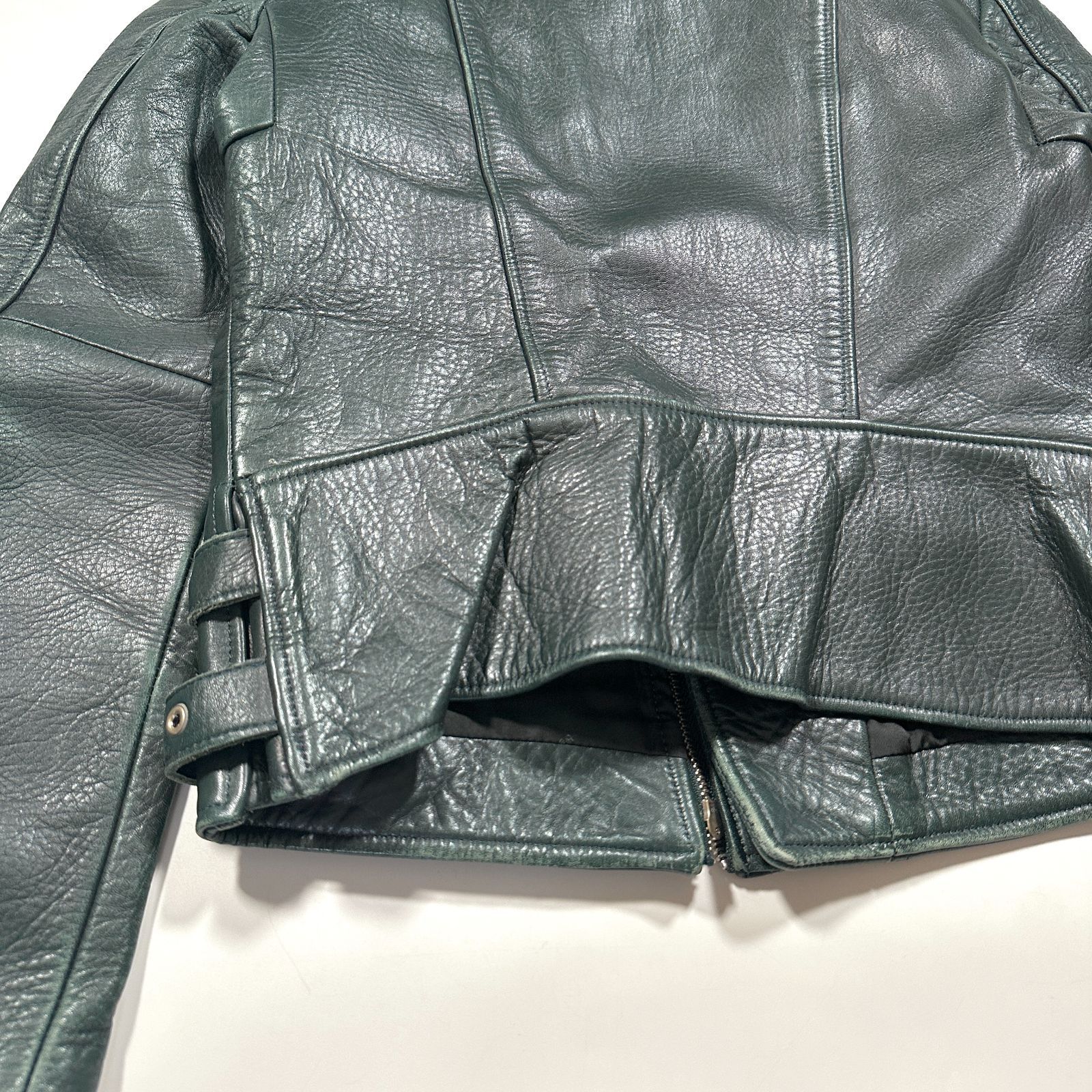 今だけのBIGチャンス! beautiful people M サイズ シングル ライダース ジャケット 馬革 38 1430402002 ビューティフルピープル レザー