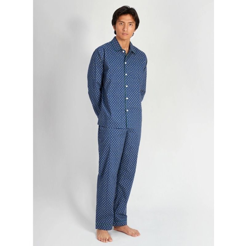 【新品・未使用】スリーピージョーンズ シルク100％ パジャマ Mサイズ SLEEPYJONES】スリーピージョーンズ メンズ パジャマ XS 165