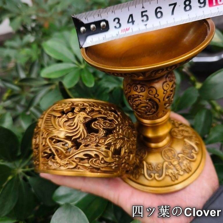 銅製 透かし彫り双鳳香炉 灯籠薫香炉 香道具 装飾品 工芸品 置物 銅製 透かし彫り双鳳香炉 灯籠薫香炉 香道具 装飾品 工芸品 置物