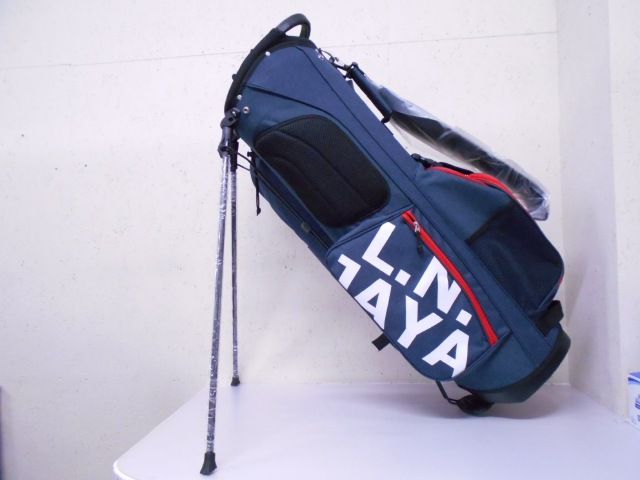 新品】キャディバッグ レザックス LN JAYA LNCB-0415 NV 0