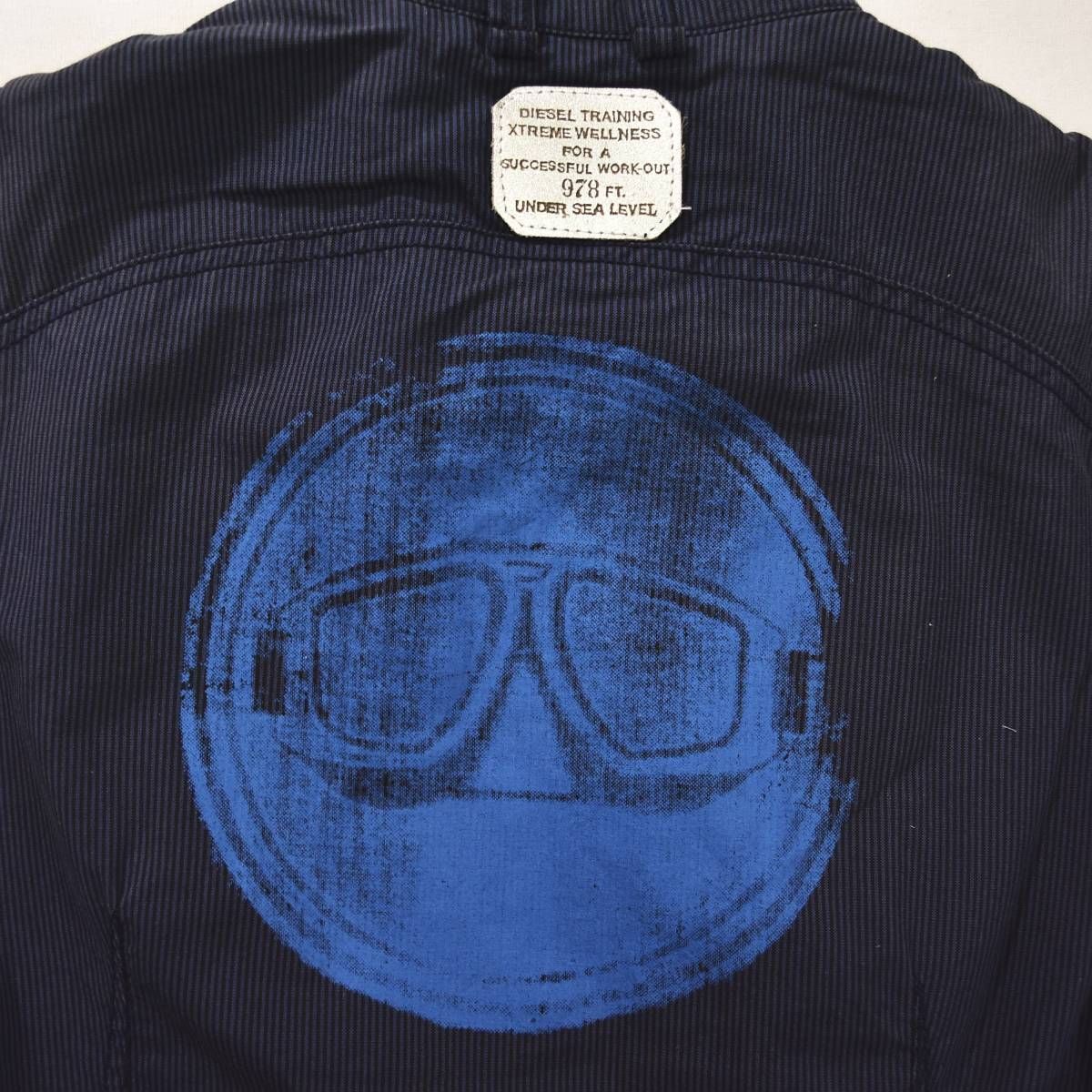ディーゼル DIESEL コットン バイカー ジャケット ジャンパー ブルゾン 