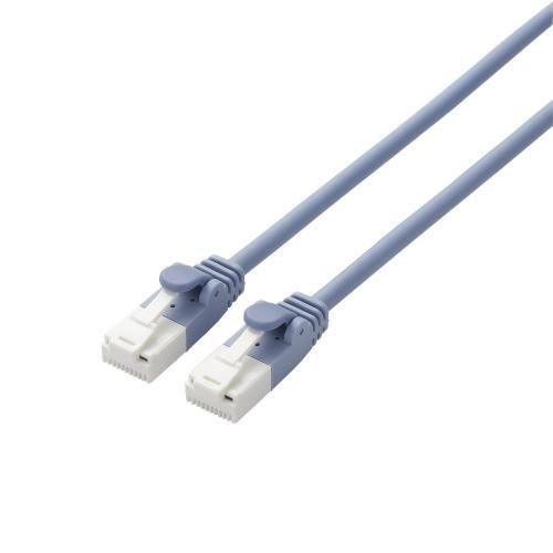 エレコム ツメ折れ防止やわらかLANケーブルCat6A準拠 LD-GPAYT/BU100