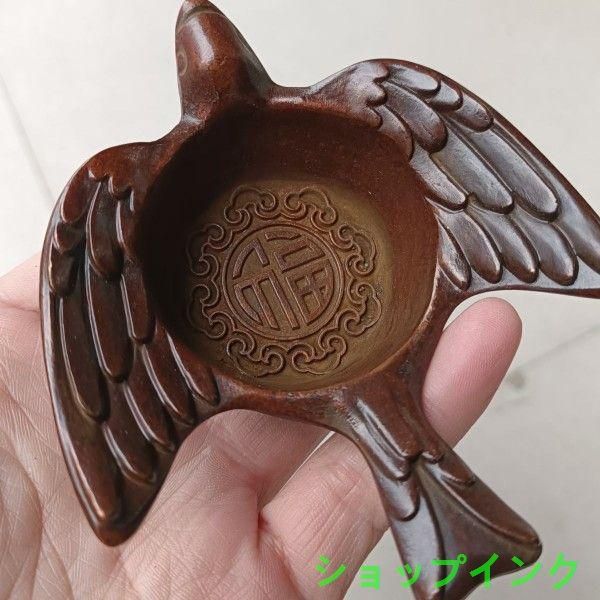 銅 細工 飛燕筆洗 香炉 洋灯 灰皿 文房器 書房博古架 装飾品