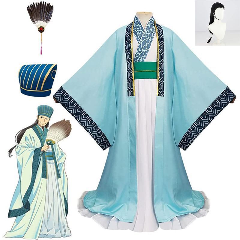 パリピ孔明 コスプレ 諸葛亮 コスプレ 衣装 孔明 しょかつ りょう コス 歌手 パリピこうめい コスプレ BBラ