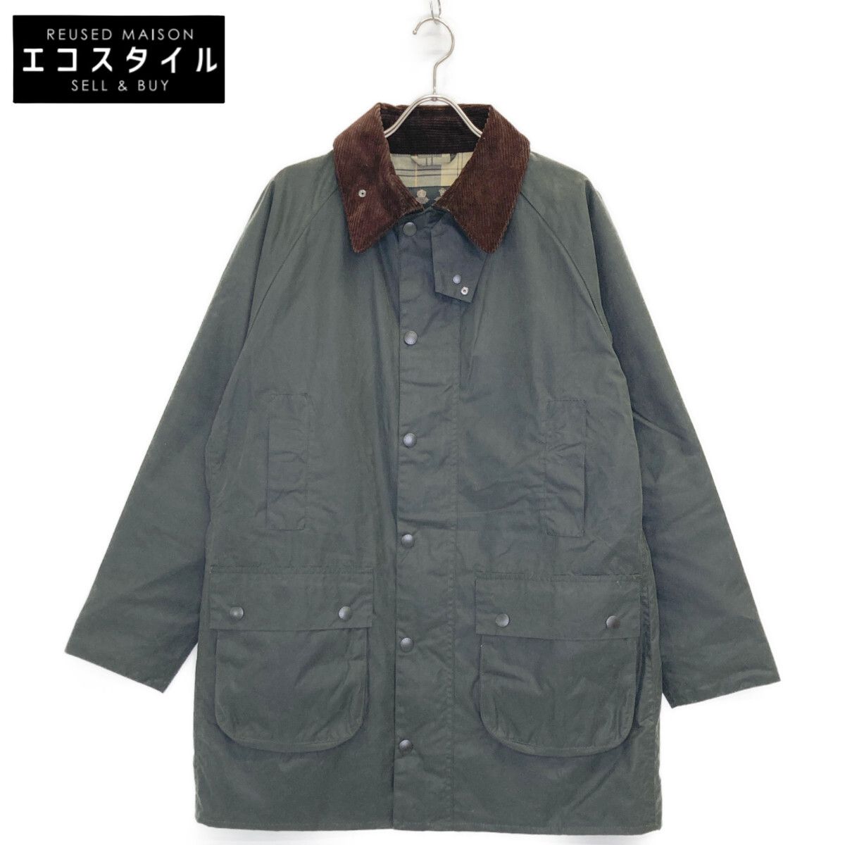 Barbour バブアー 232MWX1655 23AW ｸﾞﾘｰﾝ 2ﾜﾗﾝﾄ GAMEFAIR|ｹﾞｰﾑﾌｪｱ ｵｲﾙﾄﾞｼﾞｬｹｯﾄ 38