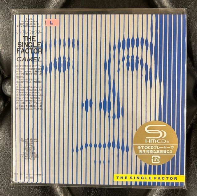 廃盤紙ジャケSHM-CD】キャメル「シングルファクター」 Camel