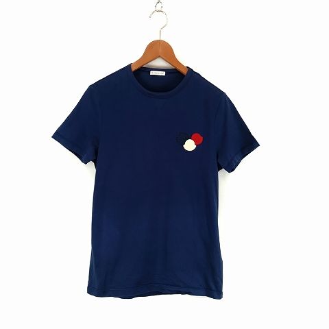 新品　MONCLER MAGLIA T-SHIRT ブラック TG 4A Buy T-shirt Moncler Black Logo MCL029 Free Shipping | DripSlum