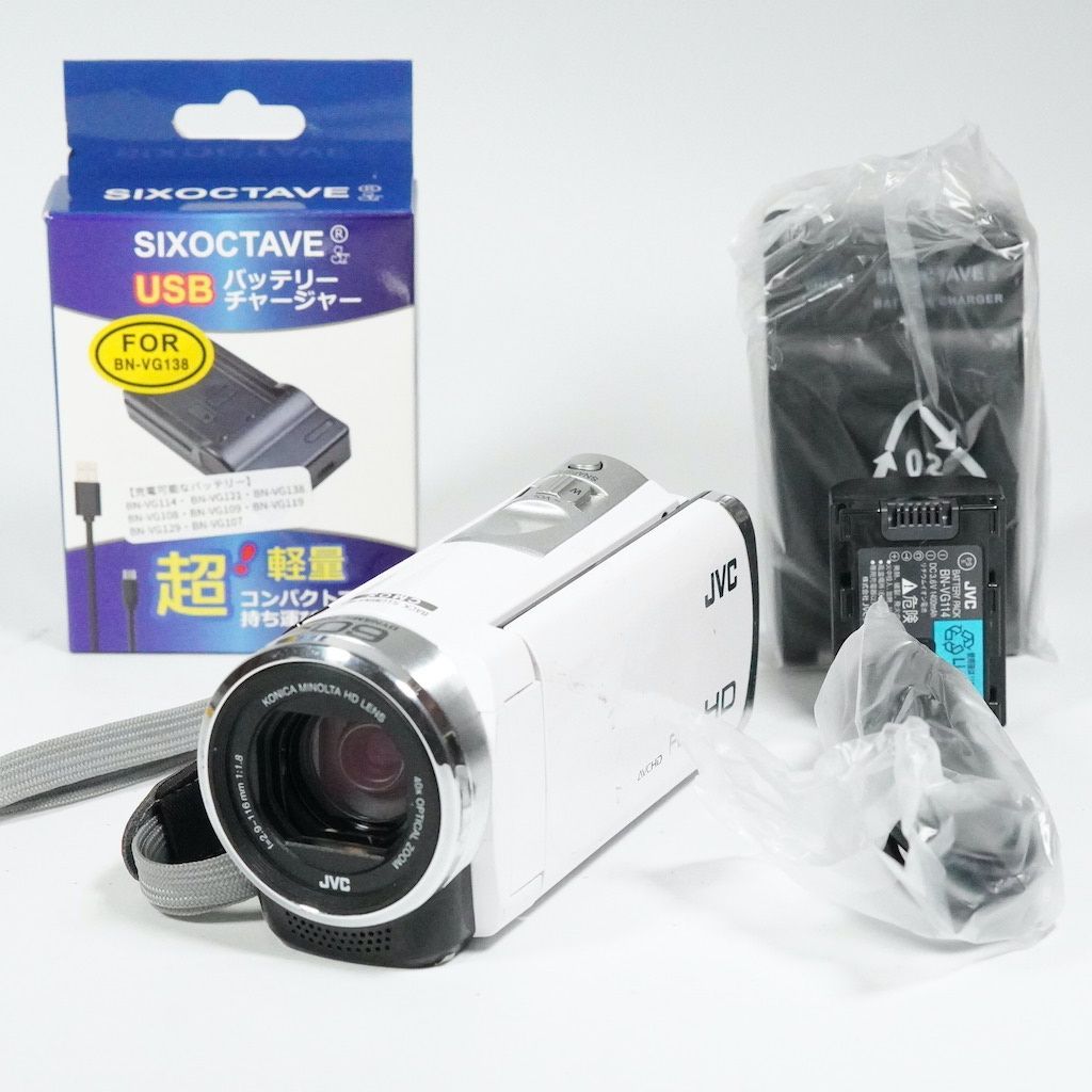 JVC Victor Everio GZ-HM177-W ホワイト 1週間保証 |1634