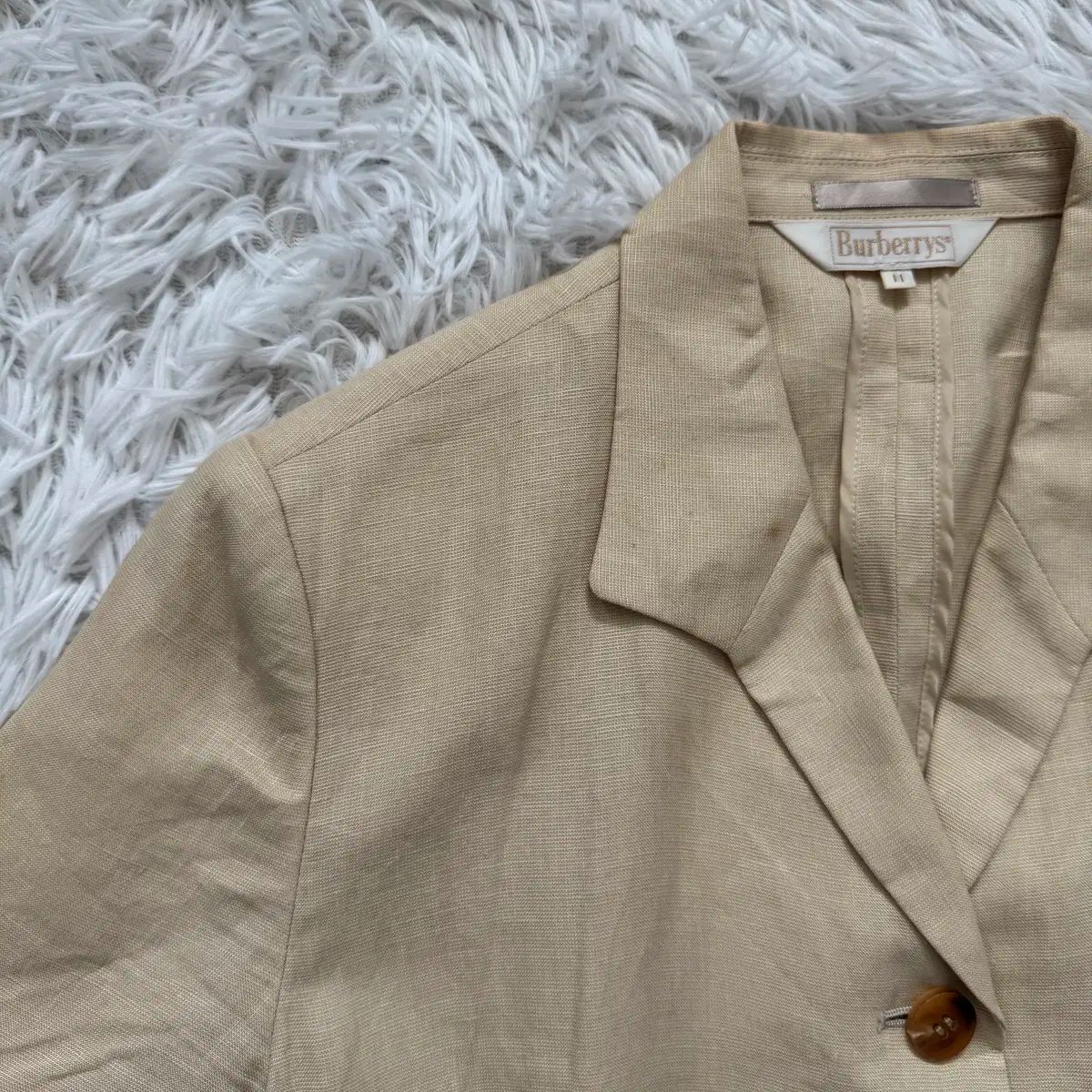 BURBERRY 日本 ヴィンテージ ビンテージジャケット BURBERRY バーバリー ブレザー 半袖ジャケット バーバリージャケット