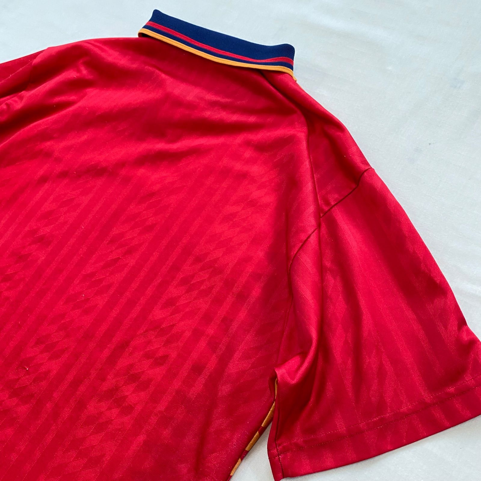 90s サッカースペイン代表　アディダス　ゲームシャツ ユニフォーム adidas アディダス サッカー フットサル スペイン代表 代表