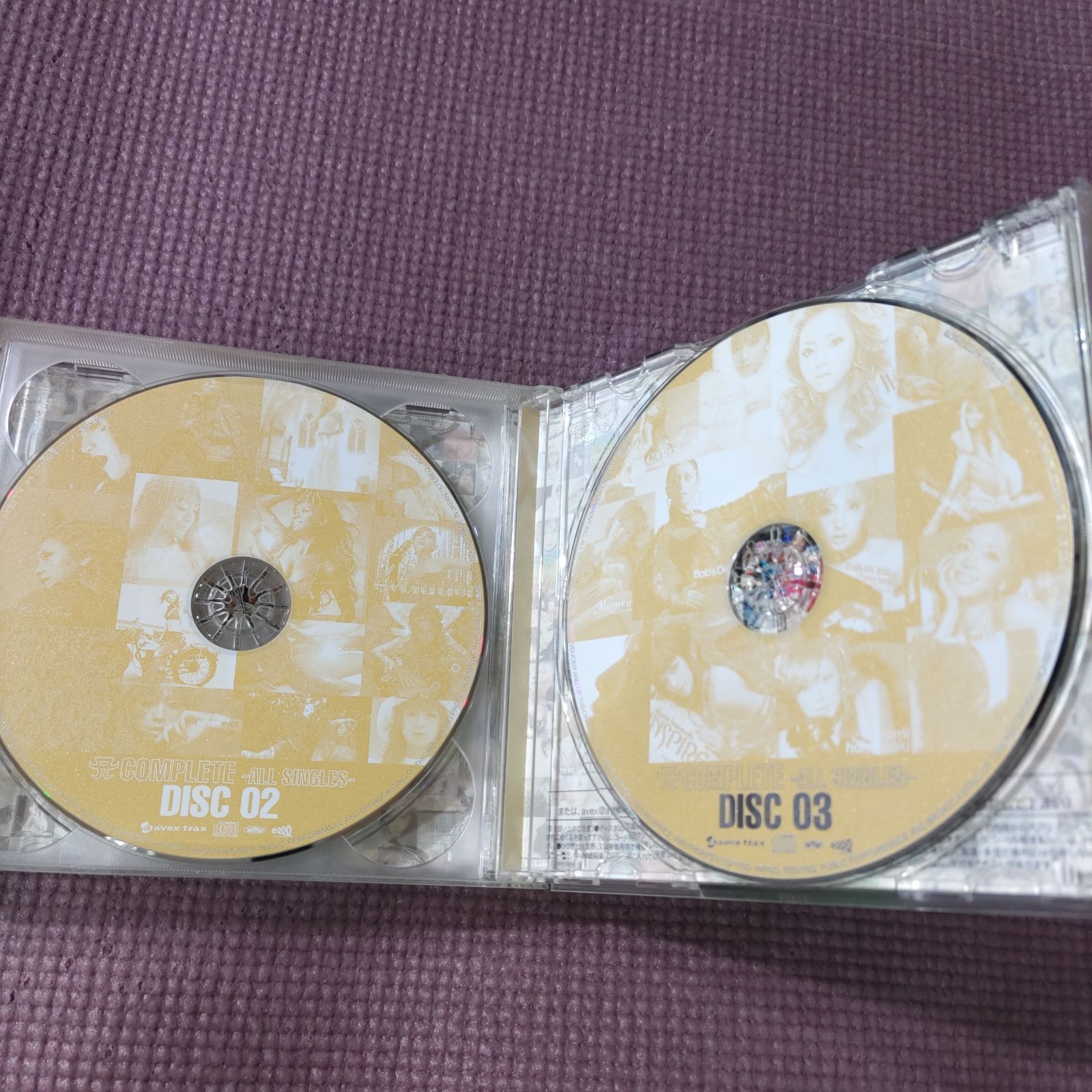 浜崎あゆみベストアルバム♓A COMPLETE ～ALL SINGLES～」 【3枚