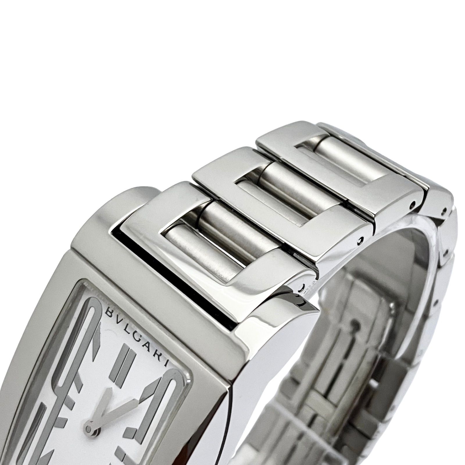 【点検済】ブルガリ 腕時計　自動巻き　レッタンゴロ RT45S ステンレス 楽天市場】BVLGARI ブルガリ レッタンゴロ RT45S メンズ SS