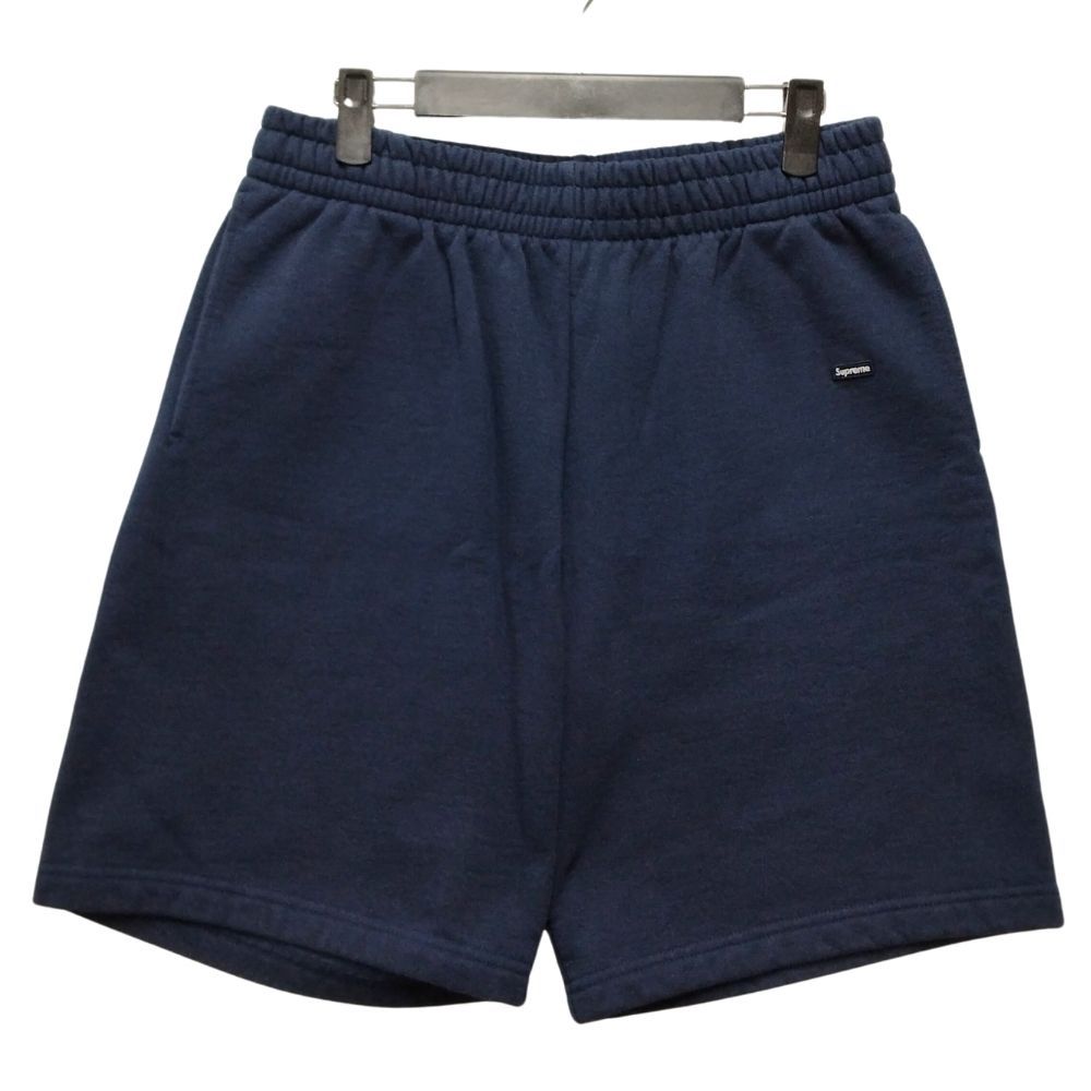 SUPREME シュプリーム Small Box Sweatshort スモールボックス ロゴ スウェット ショーツ ネイビー サイズS 正規品 / B6165