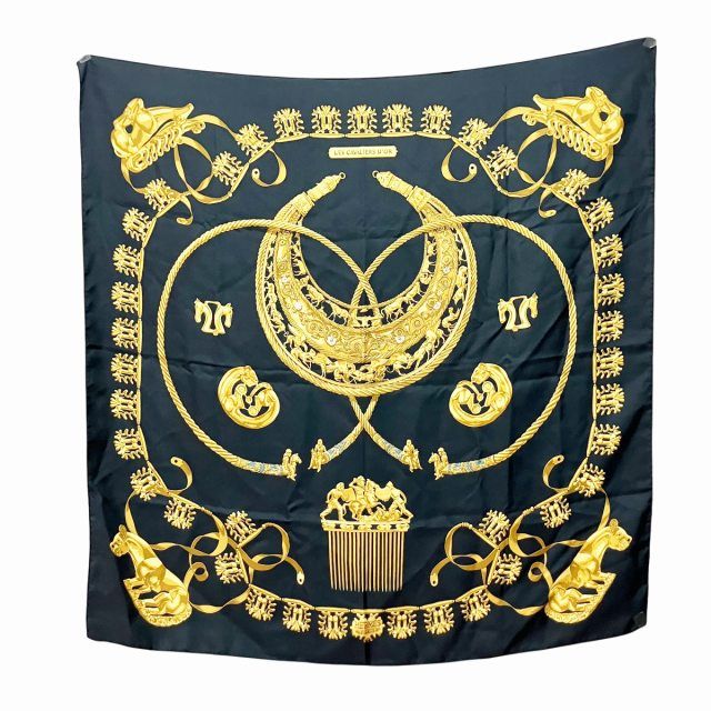 ✨未使用品　エルメスカレ90「コーカサスの騎士」 楽天市場】エルメス カレ コーカサスの騎士（バッグ・小物