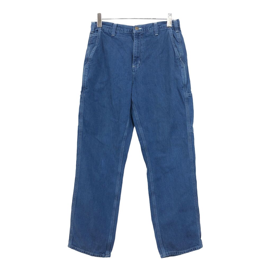 Carhartt カーハート デニム ペインターパンツ ブルー メンズ W33 L32 古着 V3993