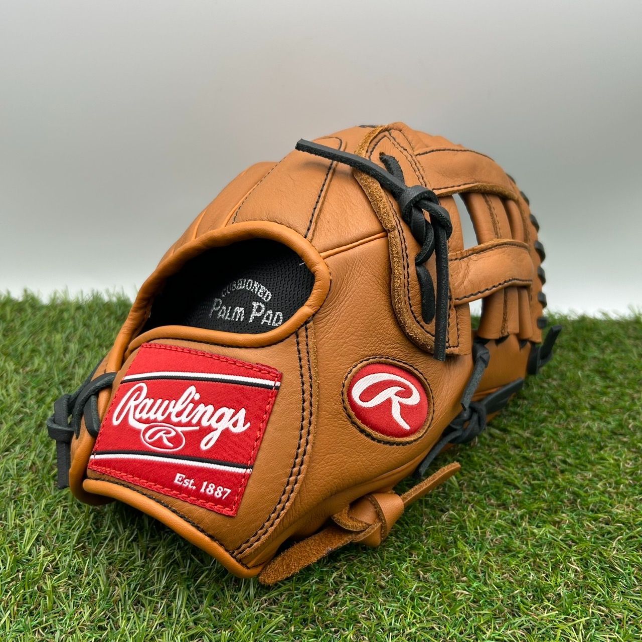 希少品！ 旧ミズノ キャッチャー ミット 捕手 オレンジ ワールドウィン