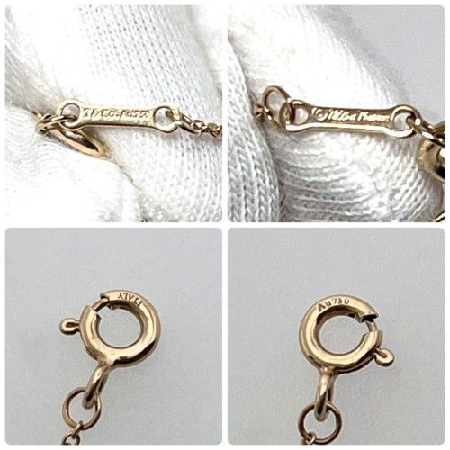 ★*★様 TIffany＆Co.パロマメロディダブルサークルネックレス　K18Y TIFFANY&Co.ティファニーパロマ メロディーダブル サークル ネックレス