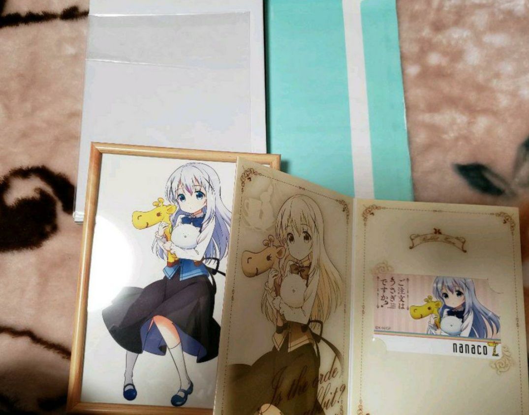 ご注文はうさぎですか？ nanacoカード 複製原画 - メルカリ