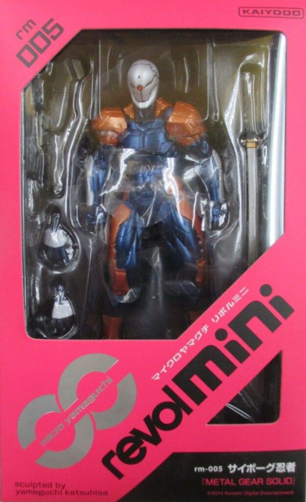 マイクロヤマグチ　リボルミニ　サイボーグ忍者　フィギュア Amazon.co.jp: マイクロヤマグチ リボルミニ METAL GEAR SOLID