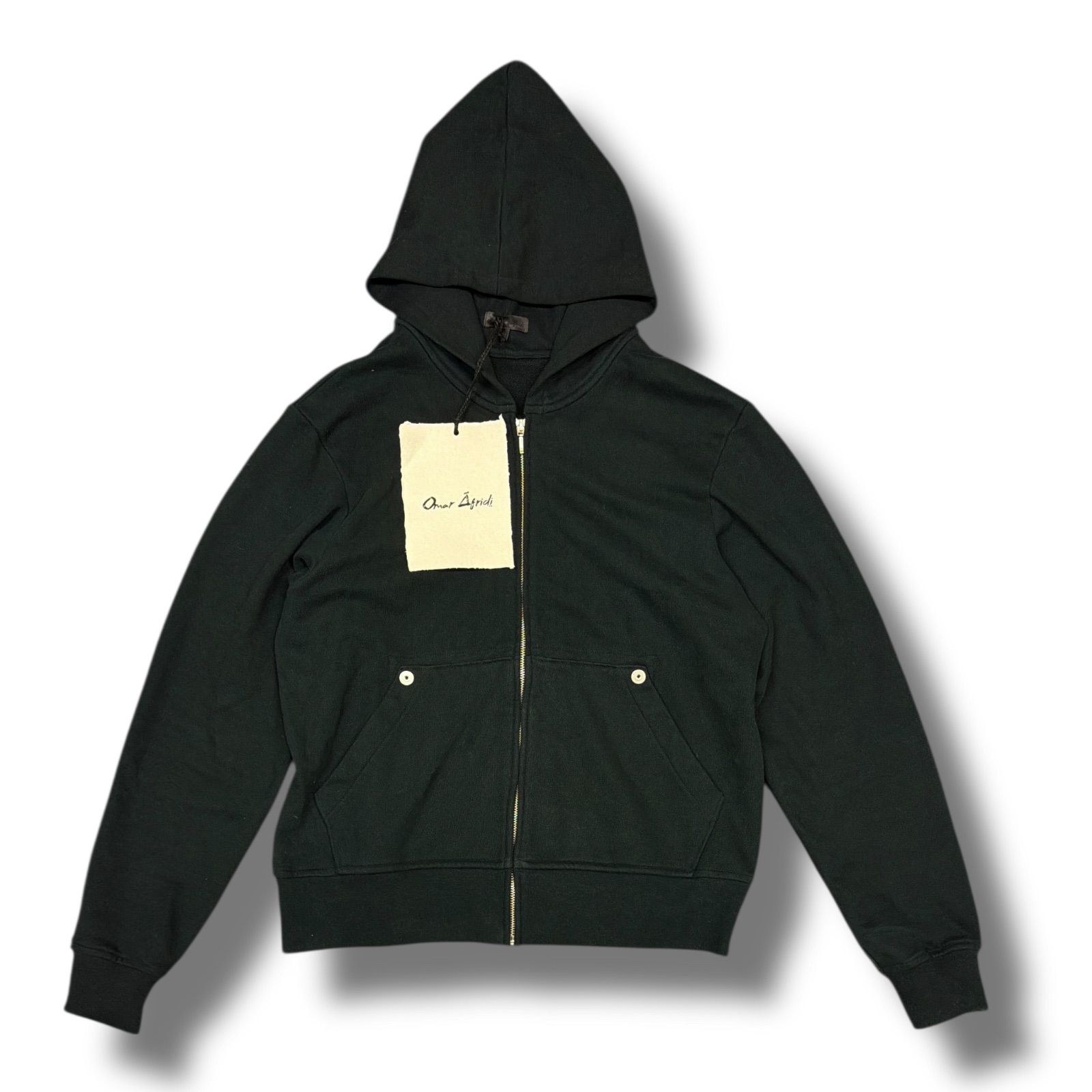 参考上代42800円 Omar Afridi Full Zip Hoodie フルジップアップ