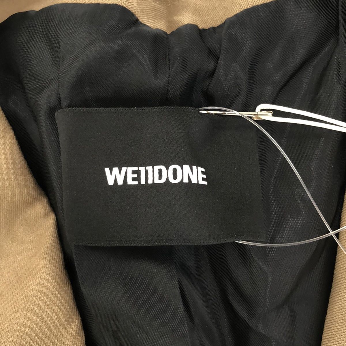we11done ウェルダン 22AW ノッチドラペルパッチ テーラードジャケット