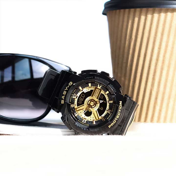 カシオ ベビーG レディース 時計 ブラック アナデジ BA-110GA-1A 楽天市場】CASIO カシオ かわいい 時計 BABY-G BA110 ベビーG
