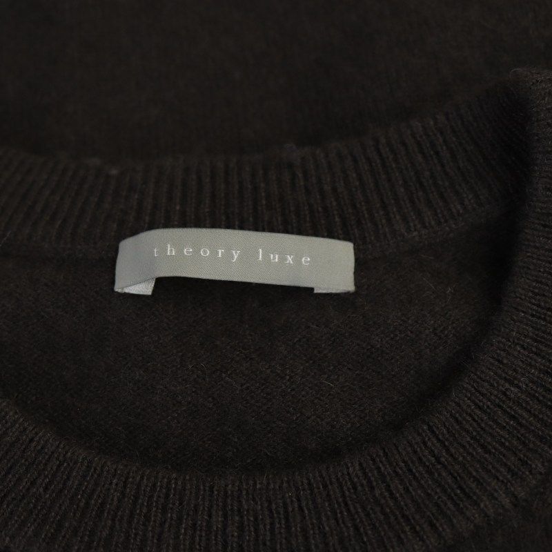 セオリーリュクス theory luxe 23AW ニット セーター タートルネック 長袖 カシミヤ 38 M グレー /AH13 レディース WRAPPED IN CASHMERE | Theory luxe（セオリーリュクス）公式