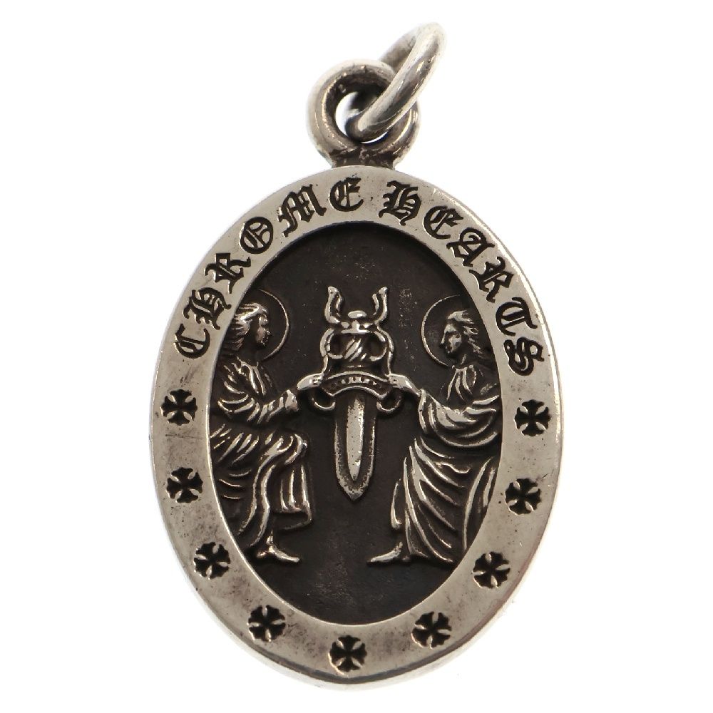 CHROME お買い得品 HEARTS クロムハーツ 22k エンジェルメダル