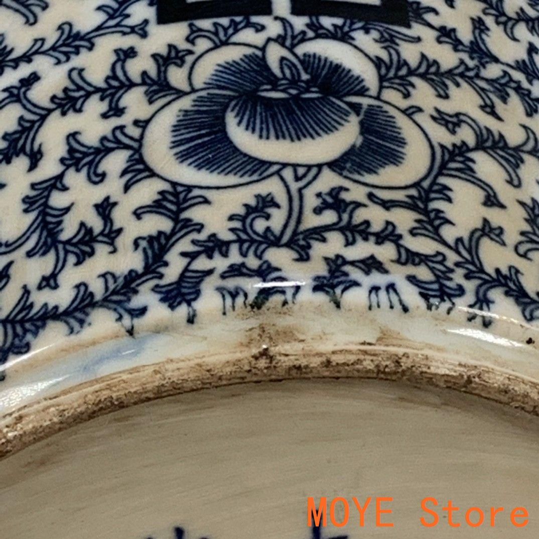 中国茶器 青花喜字茶壺 茶道具 景徳鎮 陶磁器 装飾品 現代工芸品