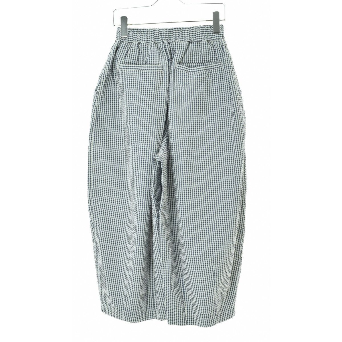 HARVESTY】A12210 NDIGO SEERSUCKER EASY CIRCUS PANTS インディゴ