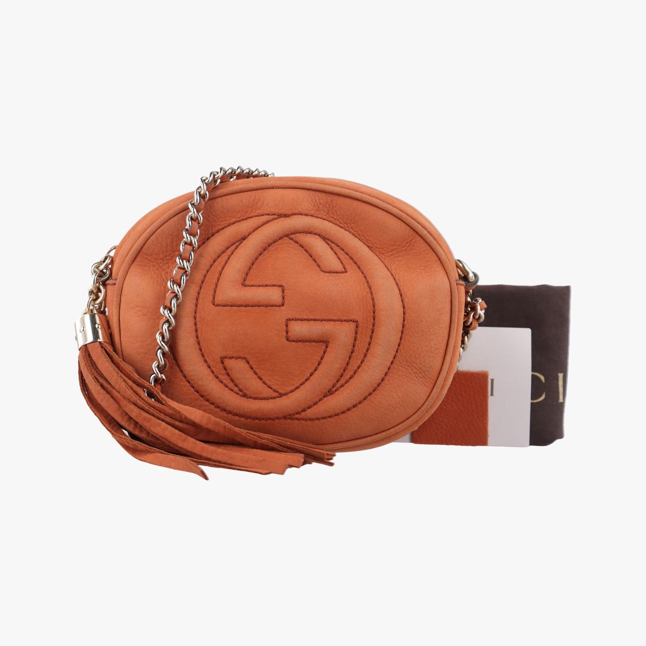 グッチGucciソーホー オレンジ スエード 353965 G017001231