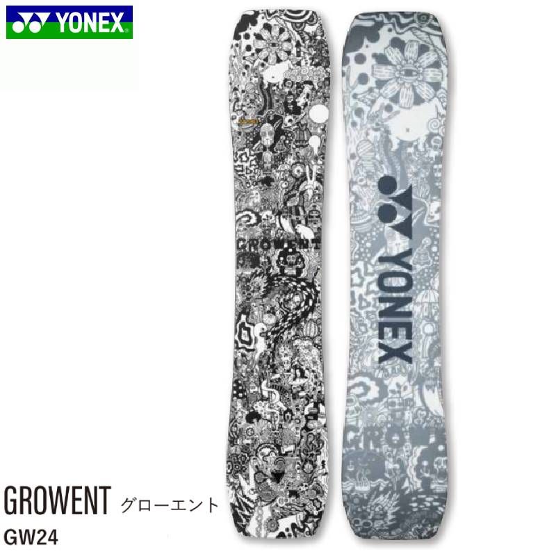 ヨネックス スノーボード 板 グローエント 24-25 YONEX GROWENT GW24 グラトリ ラントリ 国産