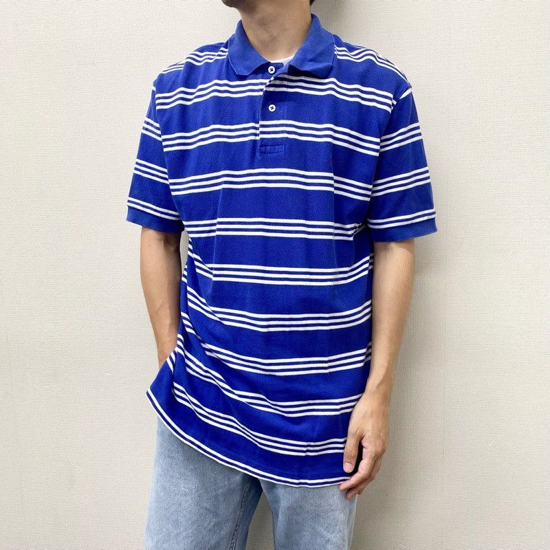 US古着 ポロ ラルフローレン Polo by Ralph Lauren 鹿の子 ポロシャツ