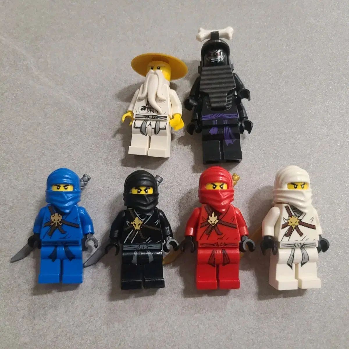 LEGOブロック ニンジャゴー パイロット ミニフィギュア 6種 セット