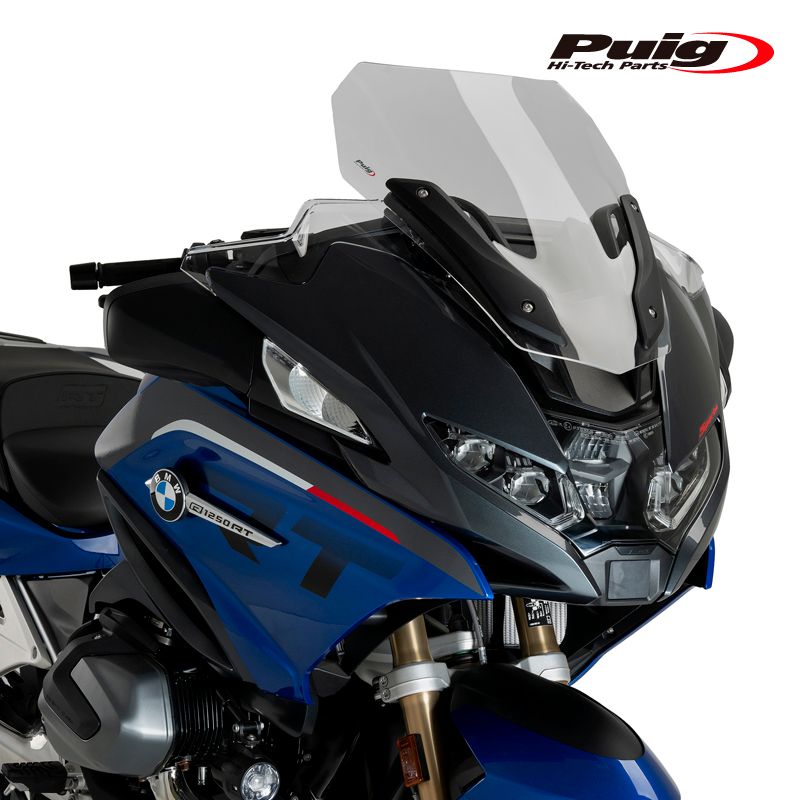 Puig 22047H RACING SPORT SCREEN [SMOKE] BMW R1250RT(21-25) プーチ スポーツスクリーン